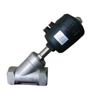 China J611F Hexagon Head Piston Operated Pneumatic Stainless Steel Angle Seat Valve Durable factory