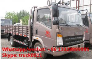 China cheap price top quality howo light drop side lorry trucks 5 ton, facotory direct sale SINO TRUK HOWO brand lorry truck on sale