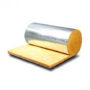 China 1200MM Width Fiberglass Insulation Batts For Ceiling Wall factory