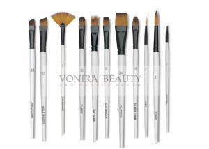 China 11pcs Art Body Paint Brushes Set for Oil Painting / Craft , Nail , Face Paint factory