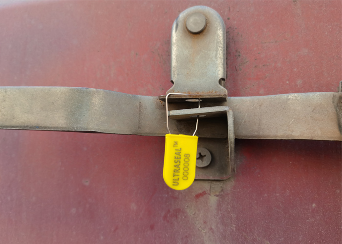 Tamper Proof Self Locking ABS Padlock Seasl For Electric Meter Security