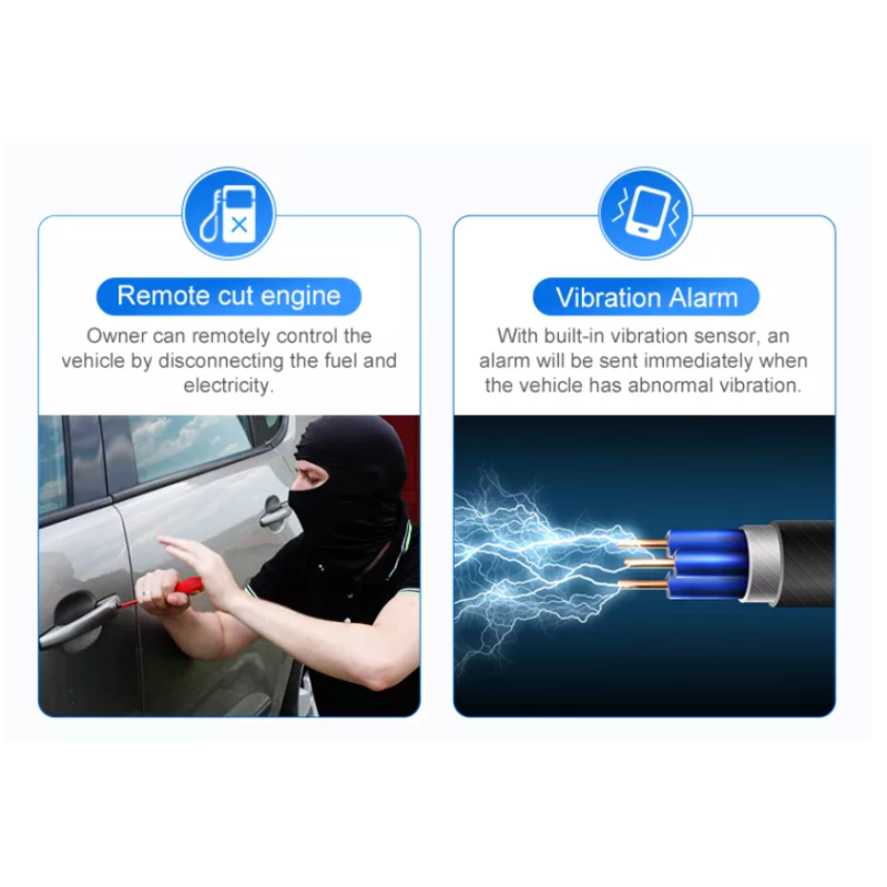 Stop Engine Mini Motorcycle GPS Tracker IMEI MTK6261 ACC Ignition Data Storeage