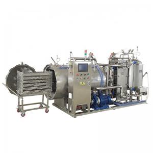 China OEM Automatic high pressure food processing equipment full Water spray Sterilizing retort machine factory
