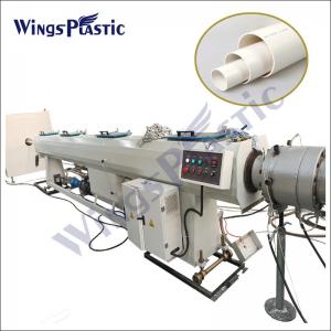 China Pvc Electrical Conduit Pipe Making Machine Soft Pvc Water Pipe Extrusion Machine factory