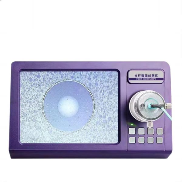 MPO MTP LC SC FC ST Detector Patch Cord Pigtail Jumper Production End Face Fiber Optic Inspection Microscope