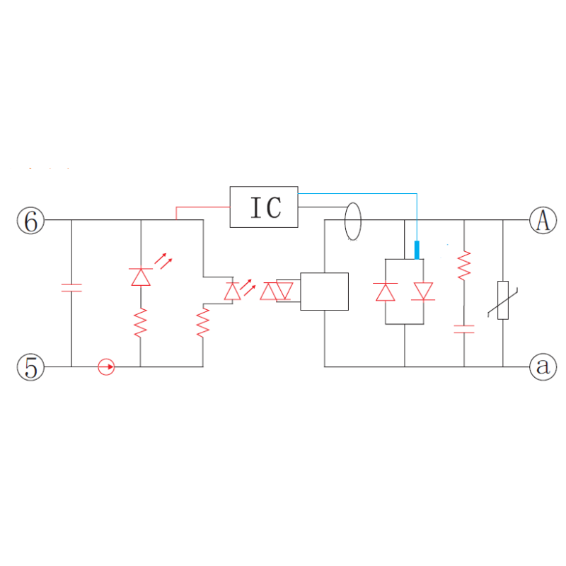 Intelligent Prosecution Type Solid State Relay Built In Over Heat Protection
