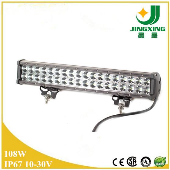 China Combo beam 108w led light bar 4x4 off road led light bar factory
