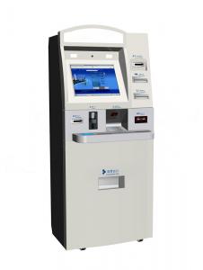 China Health Kiosk System With a4 Printer, Id Reader, Cash Acceptor, Coin Acceptor And Dispenser For Hospital, Museum factory