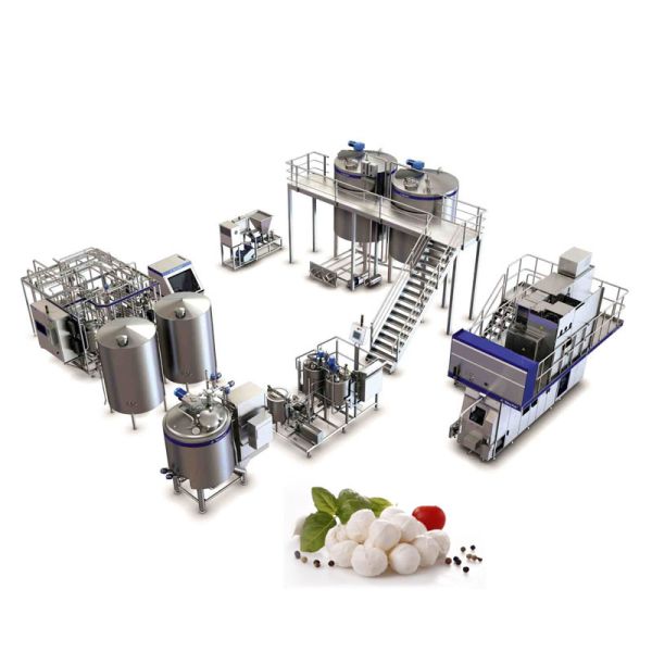 Pasteurized US316 500L Dairy Cheese Making Equipment