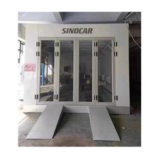 China CCC Furniture Spray Booth 2 Stage Filter Car Safety Door Included Portable Paint Booth Auto factory