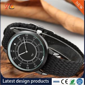 China quartz Wrist Watch weave strap Watch delicate  Fashion Watch  AlloyCase custom LOGO Multicolor strap Monochrome on sale