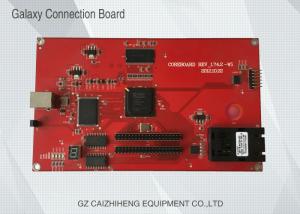 China Gakaxy UV Flatbed Inkjet Printer PCB , Red Galaxy Connection Board on sale