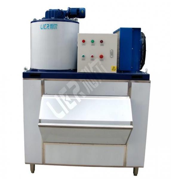 China 500Kg/Day Small Flake Ice Machine For Home Automatic Operation factory