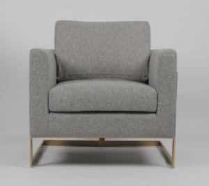 China American Style Gray Fabric 83*75*85CM Living Room Sofa on sale