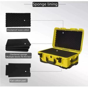 China EM5230 560x350x230mm IP67 Waterproof Flight Case with Wheels factory