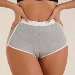 China Gym Women'S Sexy Yoga Booty Shorts Sport Dance Sleeping Short Pants Summer Boxer Brief Athletic on sale