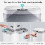 12L Smart Sensor Trash Can Home Intelligent Trash Can with Odor Filter Touchless