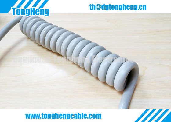CE Standard Compliant Low Voltage Flexible Customized Coiled Cable