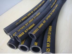 China Flexible Hydraulic Hose for Loader , Hydraulic Hose assembly With Fitting on sale