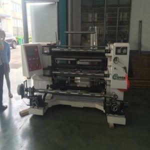 China 1300mm 4shafts Hot Sale BOPP Tape Slitting and Rewinding Machine factory