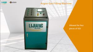 China Double Glazing Hollow Glass PLC Argon Gas Filling Machine factory