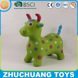 China color painting ride on animal blue cow toy on sale