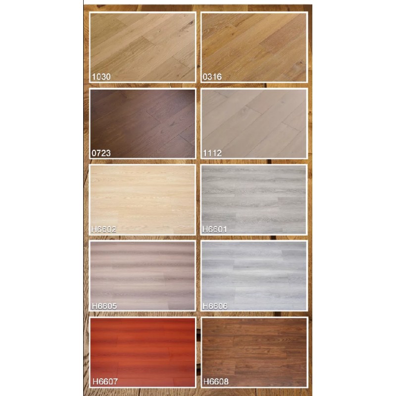 Laminate Multi-Layer Three Layer Engineered Oak Flooring for Smooth T G Installation