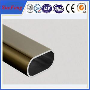 China Hot! oem 6000 series aluminium extrusion profile tube, 6063 t5 aluminium wardrobe tube on sale