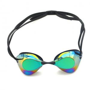 China No Leaking Antifog Ironman Swim Goggles With Interchangeable Nose factory