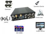 4CH SD 4G car digital Taxi video recorder MDVR system 24/7 monitoring with WIFI