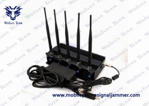 Cell Phone GPS Jammer 5 High Power Antenna Outstanding Heat Dissipation