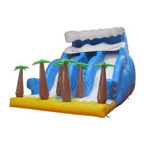 Buy cheap Durable Commercial Inflatable Water Slides Tropical Rain Forest Themed from wholesalers