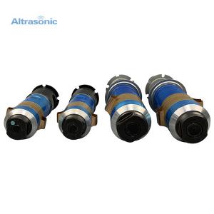 China 70mm Diameter High Efficiency Piezoelectric 15khz Ultrasonic Transducer for Welding Cylinder Type on sale