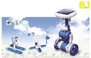 China Educational Solar Robots 6 In 1 , DIY Robot Kit For Kid Present factory