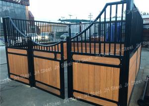 China Heavy - Duty Sliding Barn And Stable Horse Stall Panels Designs For Long Life on sale