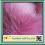 83% Acrylic 17% Polyester High Pile Faux Fur Fabric For Garment And Funiture