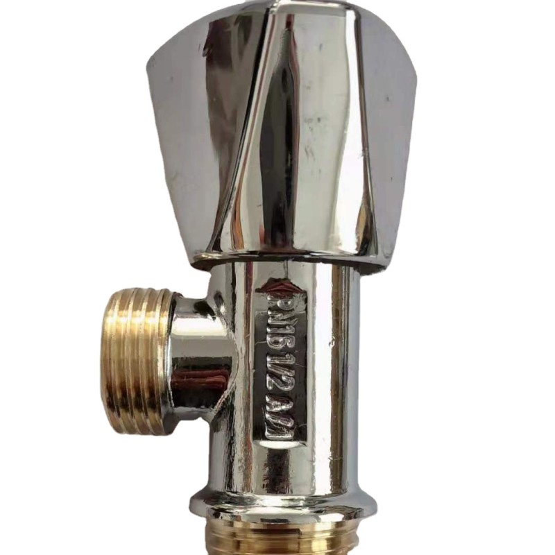 Durable Customized BSP Threaded Brass Angle Valve For Wash Basin