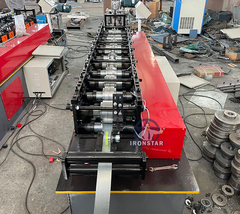 “Customized Thickness 0.3‑0.8mm U Stud And Track Roll Forming Machine Galvanized Steel Drywall Profile Making Line”