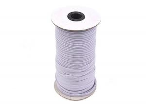 China Braid Spooling Wide Elastic Band Long Lasting Stretchiness Heat Fusible factory