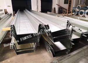 China Corrugated Galvanized Metal Composite Floor Deck For Staircase Construction factory