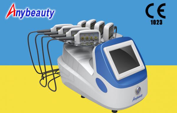 China Portable Body Lipo Laser Slimming Machine With 8 Handpieces For Fat Removal factory
