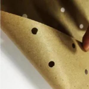 China Environmentally Friendly Brown Kraft Paper Roll Hole Diameter 0.5mm-10mm factory