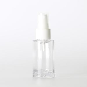 China 30ml 4oz Pump Water Spray Bottle Round Shape Clear Color With Fine Mist factory