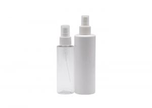 China 50ml Cosmetic Transparent Plastic Spray Bottle White Empty Fine Mist Spray Bottle factory