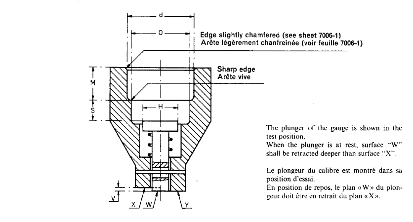 E27 Lamp Cap Gauge For Dimension S1 Of E27 Caps On Finished Lamps 7006-27C-1