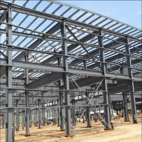 EPS Garage Warehouse Roof Structure 0.6mm 50mm Lightweight Bending